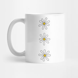 3 Cute Daisies Mug